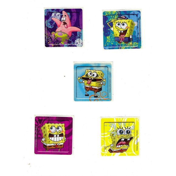 SmileMakers Sticker Lot (20) – SpongeBob, Patrick, Winnie the Pooh, Mr. Potato H - Picture 2 of 4